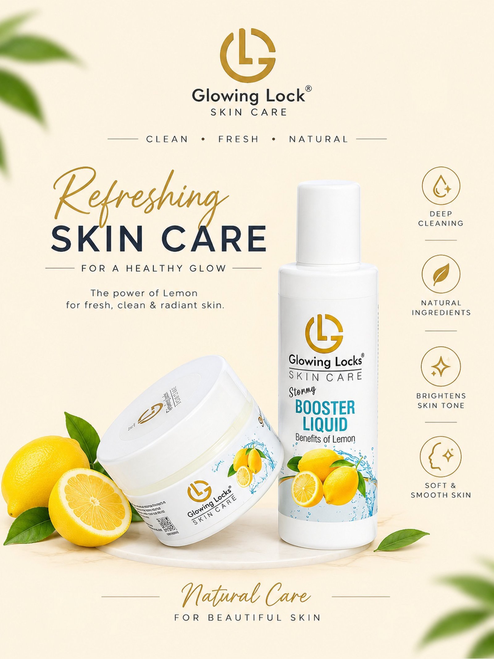 Skin Polish Booster Liquid + Powder