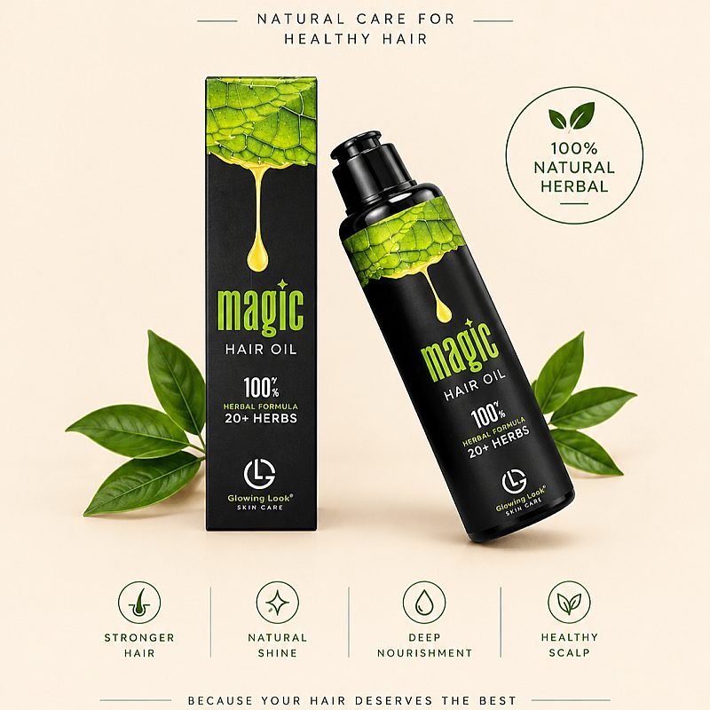 Magic Hair Oil – Strong, Shiny & Beautiful Hair