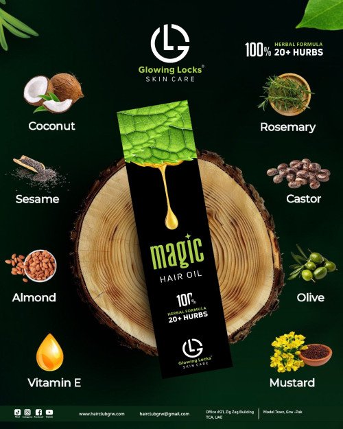 Magic Hair Oil – Strong, Shiny & Beautiful Hair thumbnail 3