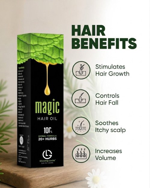 Magic Hair Oil – Strong, Shiny & Beautiful Hair